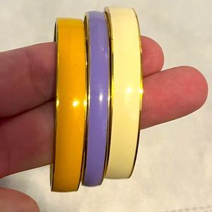J Crew bangles